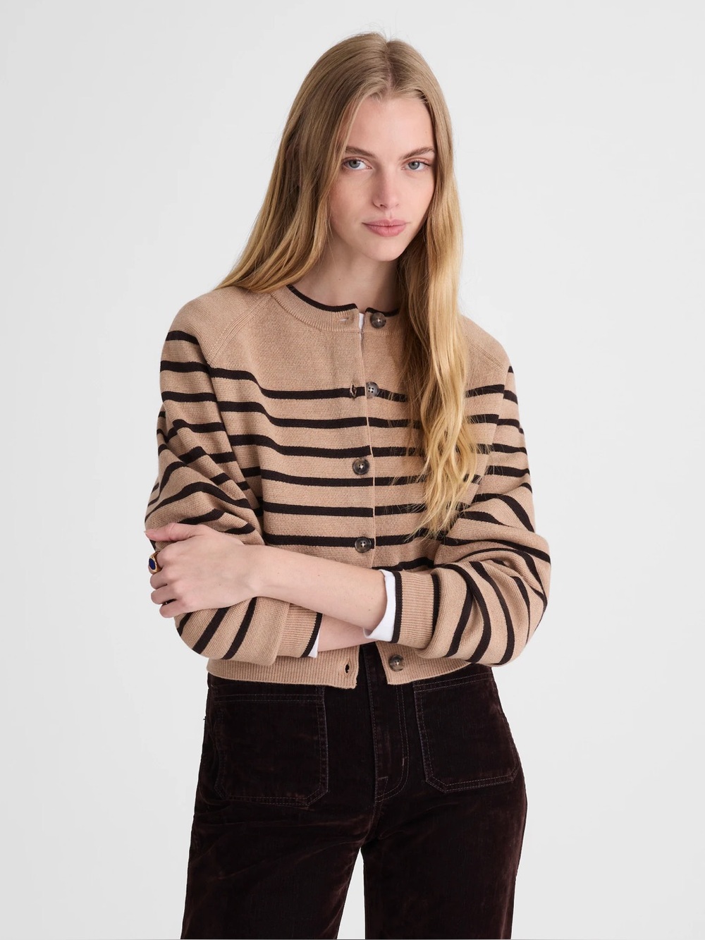 Madewell cropped cardigan